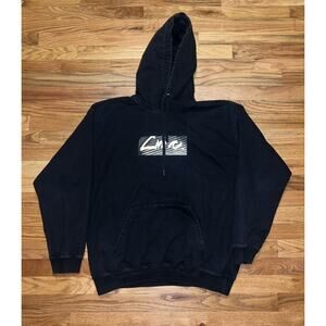 LMC. Lost Management Cities Black Hoodie Pullover Heavy Mens Size Medium